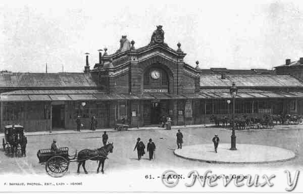 Laon , la Gare